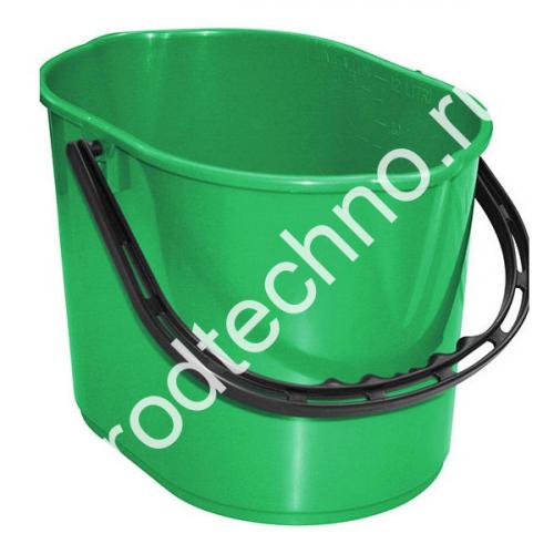 00005277 Ведро 12л PIT без отжима, зеленый - картинка 1
